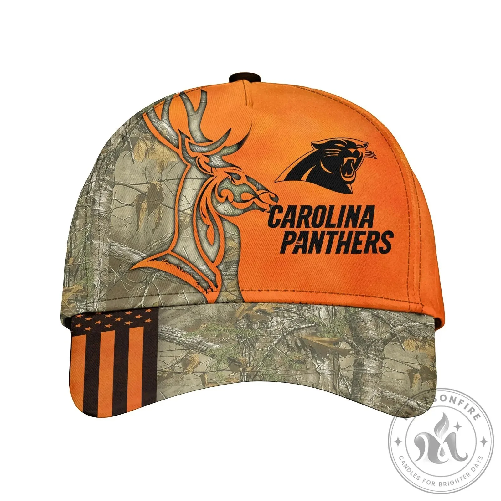 Carolina Panthers Deer Hunting Camouflage Cap Hat