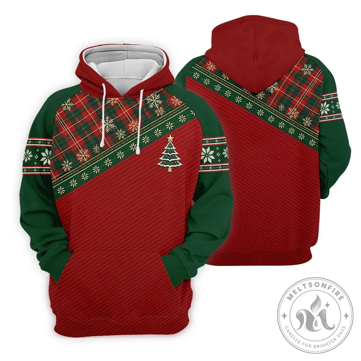 Christmas Plaid Snowflake Tree Pattern Holiday Golf Polo Shirt for Men 25 Christmas Plaid Snowflake Tree Pattern Holiday Golf Polo Shirt for Men