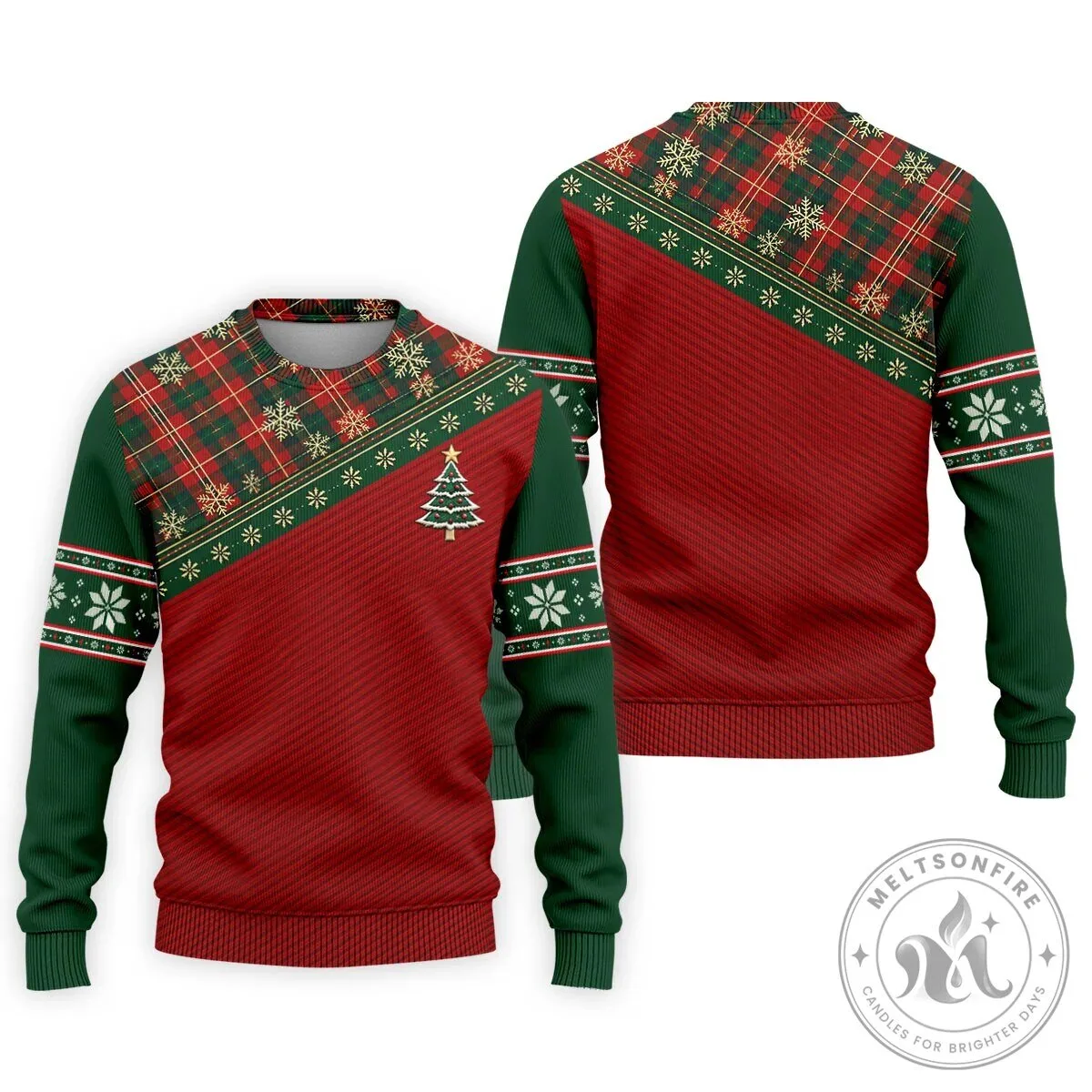 Christmas Plaid Snowflake Tree Pattern Holiday Golf Polo Shirt for Men 27 Christmas Plaid Snowflake Tree Pattern Holiday Golf Polo Shirt for Men