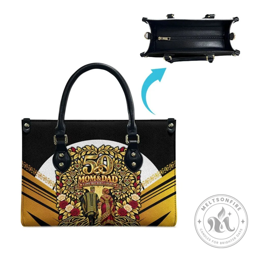 African 50th Anniversary Wedding Mom and Dad Love That Built A Legacy Handbag 10 African 50th Anniversary Wedding Mom and Dad Love That Built A Legacy Handbag