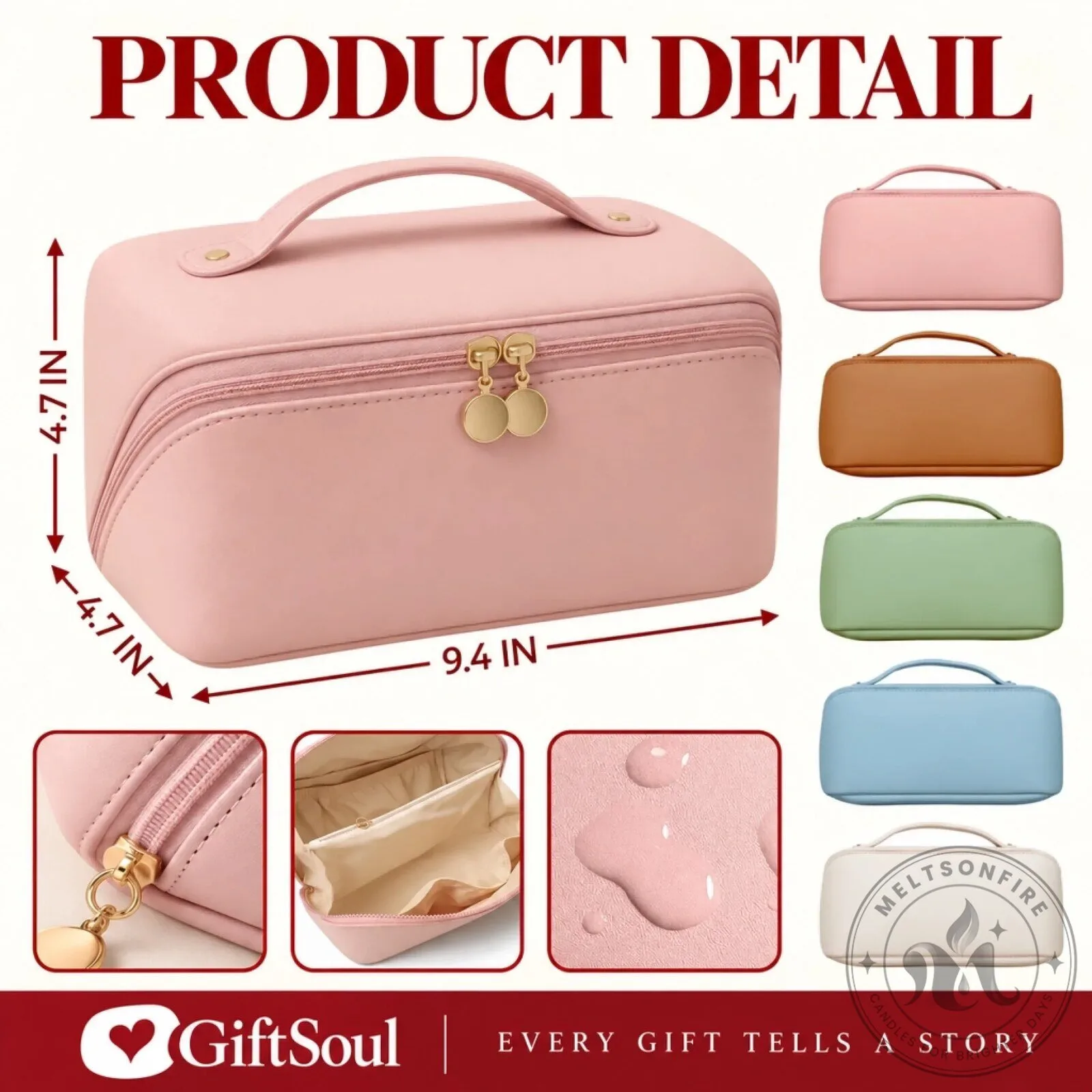 Personalized Butterfly Girl Toiletry Bag with Custom Name for Girls 11 Personalized Butterfly Girl Toiletry Bag with Custom Name for Girls