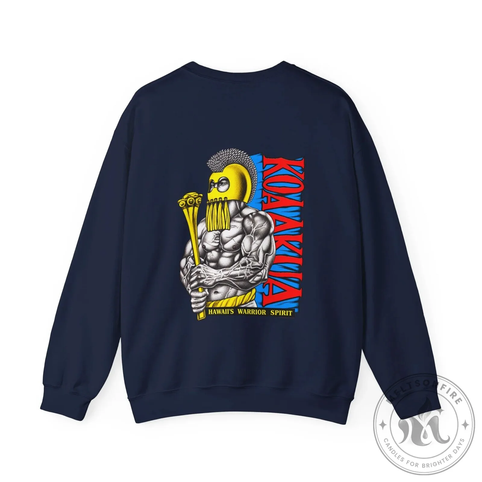 Koa Akua Hawaiian Warrior Spirit Unisex Crewneck Sweatshirt 2 Koa Akua Hawaiian Warrior Spirit Unisex Crewneck Sweatshirt